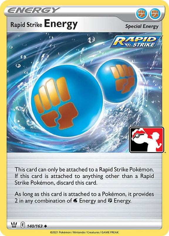 Rapid Strike Energy (140/163) [Prize Pack Series Two] - Pokémon - Card Brawlers | Quebec | Canada |