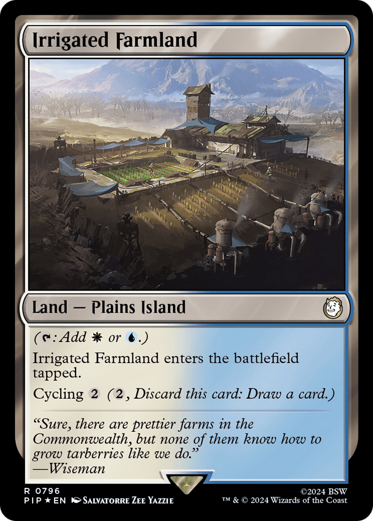 Irrigated Farmland (Surge Foil) [Fallout] - Magic: The Gathering - Card Brawlers | Quebec | Canada |