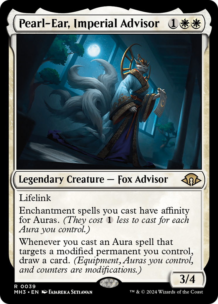 Pearl-Ear, Imperial Advisor [Modern Horizons 3] - Magic: The Gathering - Card Brawlers | Quebec | Canada |