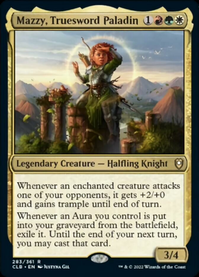 Mazzy, Truesword Paladin [Commander Legends: Battle for Baldur's Gate] - Magic: The Gathering - Card Brawlers | Quebec | Canada |