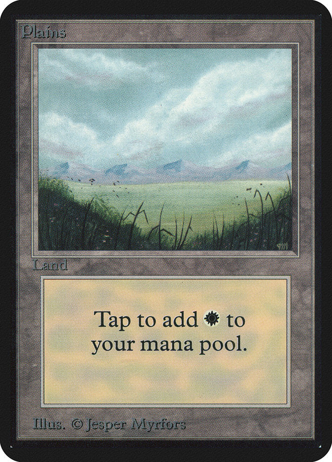Plains (286) [Alpha Edition] - Magic: The Gathering - Card Brawlers | Quebec | Canada |