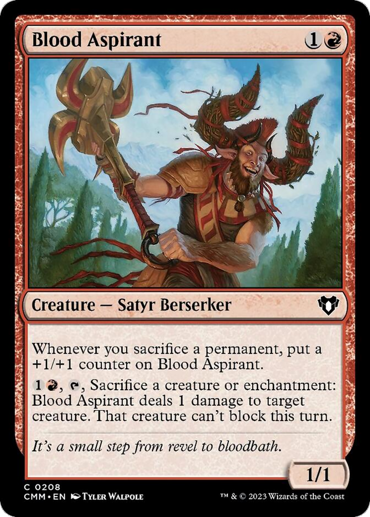 Blood Aspirant [Commander Masters] - Magic: The Gathering - Card Brawlers | Quebec | Canada |