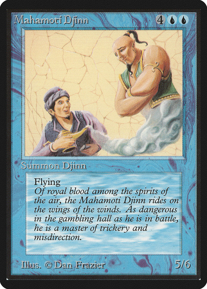 Mahamoti Djinn [Beta Edition] - Magic: The Gathering - Card Brawlers | Quebec | Canada |