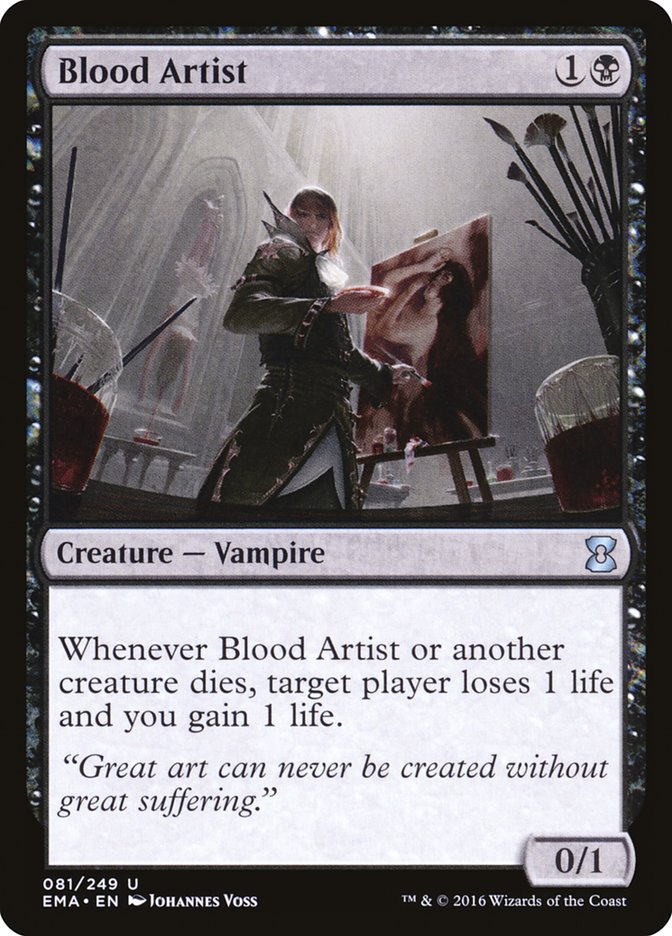 Blood Artist [Eternal Masters] - Magic: The Gathering - Card Brawlers | Quebec | Canada |
