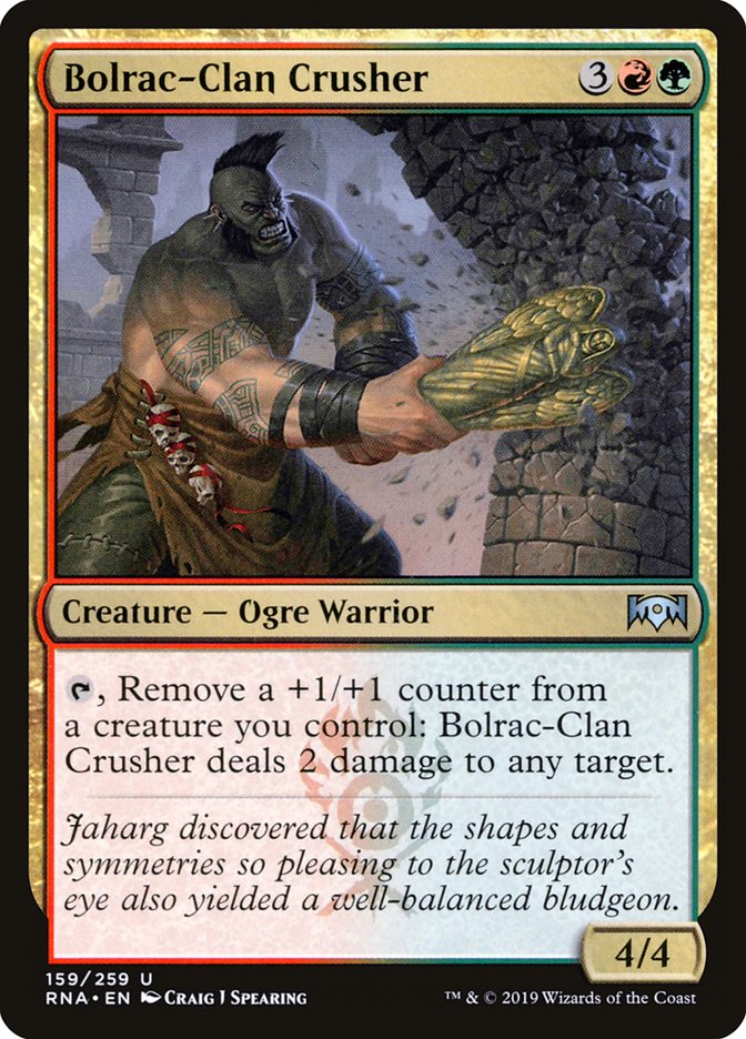 Bolrac-Clan Crusher [Ravnica Allegiance] - Magic: The Gathering - Card Brawlers | Quebec | Canada |