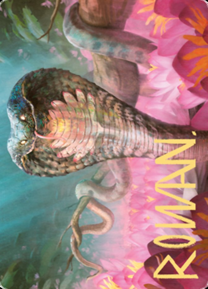 Lotus Cobra Art Card (Gold-Stamped Signature) [Zendikar Rising Art Series] - Magic: The Gathering - Card Brawlers | Quebec | Canada |