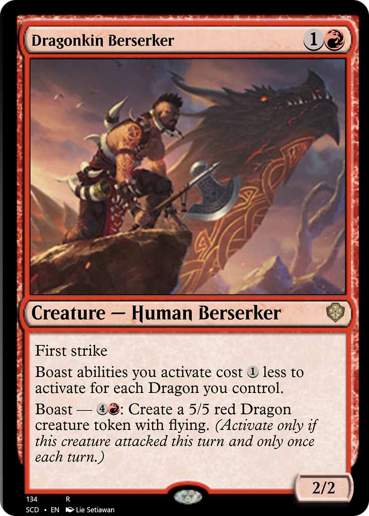 Dragonkin Berserker [Starter Commander Decks] - Magic: The Gathering - Card Brawlers | Quebec | Canada |