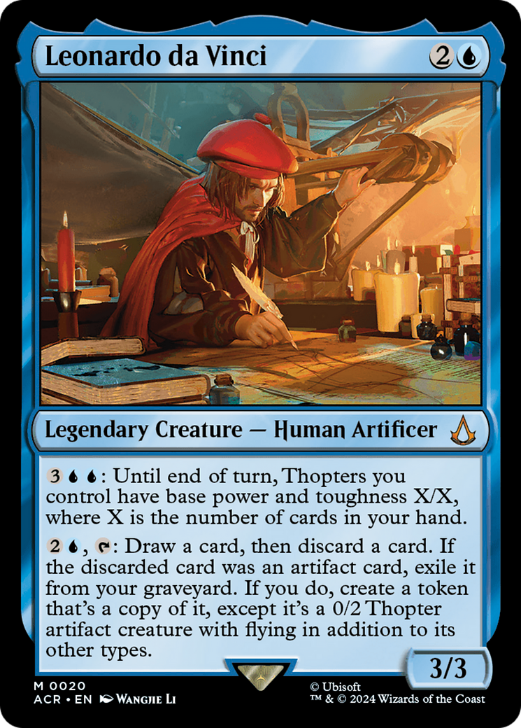 Leonardo da Vinci [Assassin's Creed] - Magic: The Gathering - Card Brawlers | Quebec | Canada |