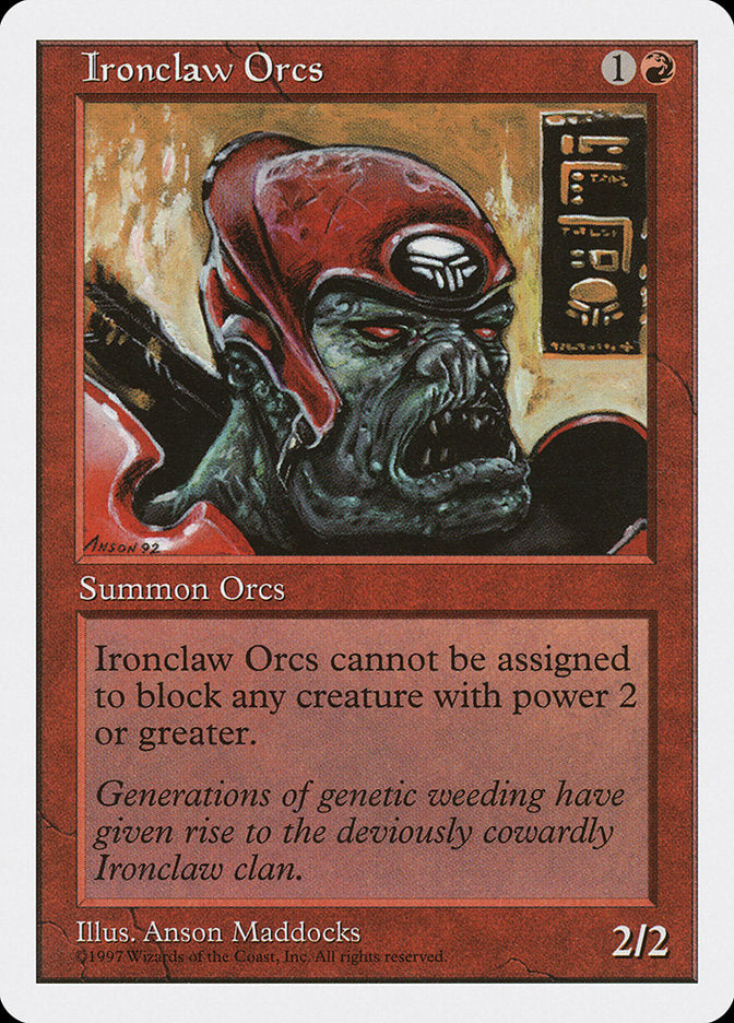 Ironclaw Orcs [Fifth Edition] - Magic: The Gathering - Card Brawlers | Quebec | Canada |