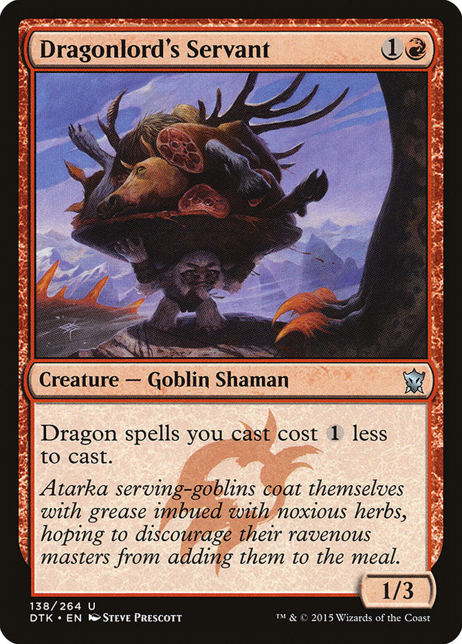 Dragonlord's Servant [Dragons of Tarkir] - Magic: The Gathering - Card Brawlers | Quebec | Canada |