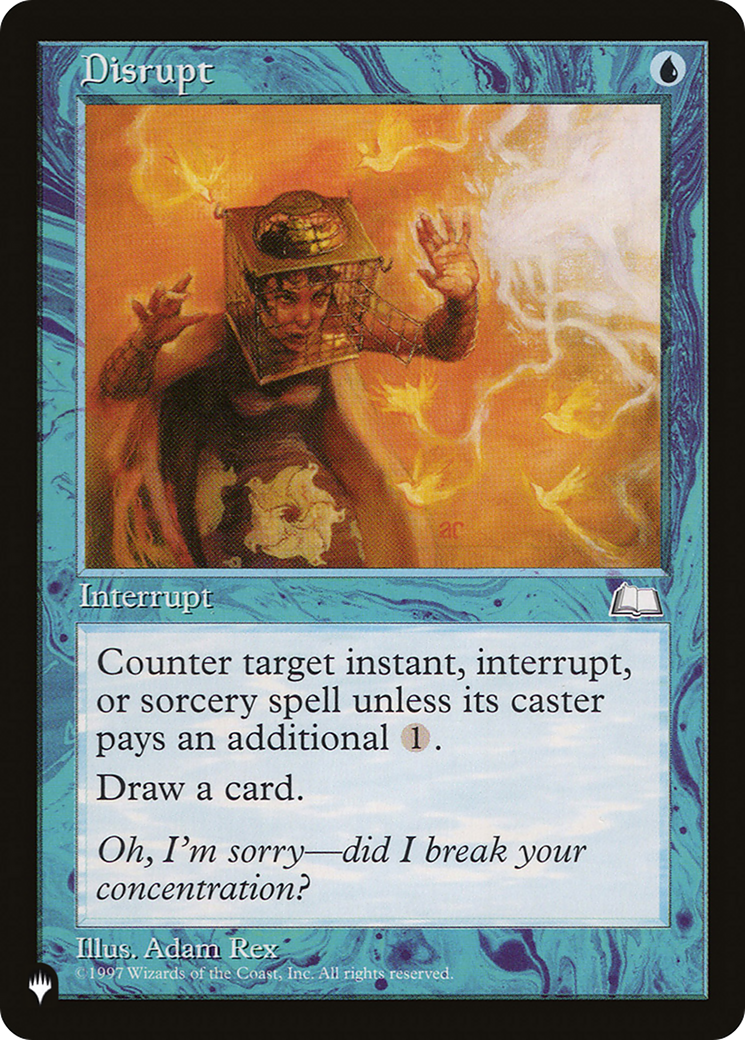 Disrupt [The List] - Magic: The Gathering - Card Brawlers | Quebec | Canada |