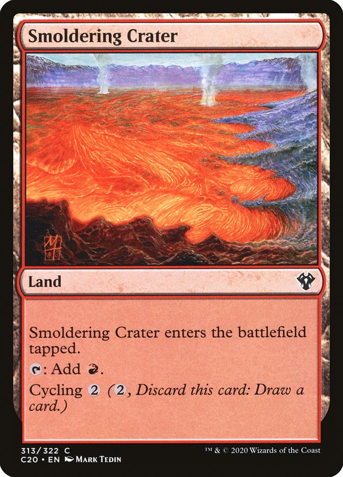 Smoldering Crater [Commander 2020] - Magic: The Gathering - Card Brawlers | Quebec | Canada |