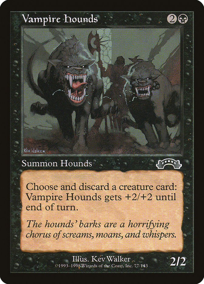 Vampire Hounds [Exodus] - Magic: The Gathering - Card Brawlers | Quebec | Canada |