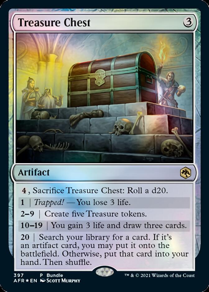 Treasure Chest (Bundle) [Dungeons & Dragons: Adventures in the Forgotten Realms] - Magic: The Gathering - Card Brawlers | Quebec | Canada |