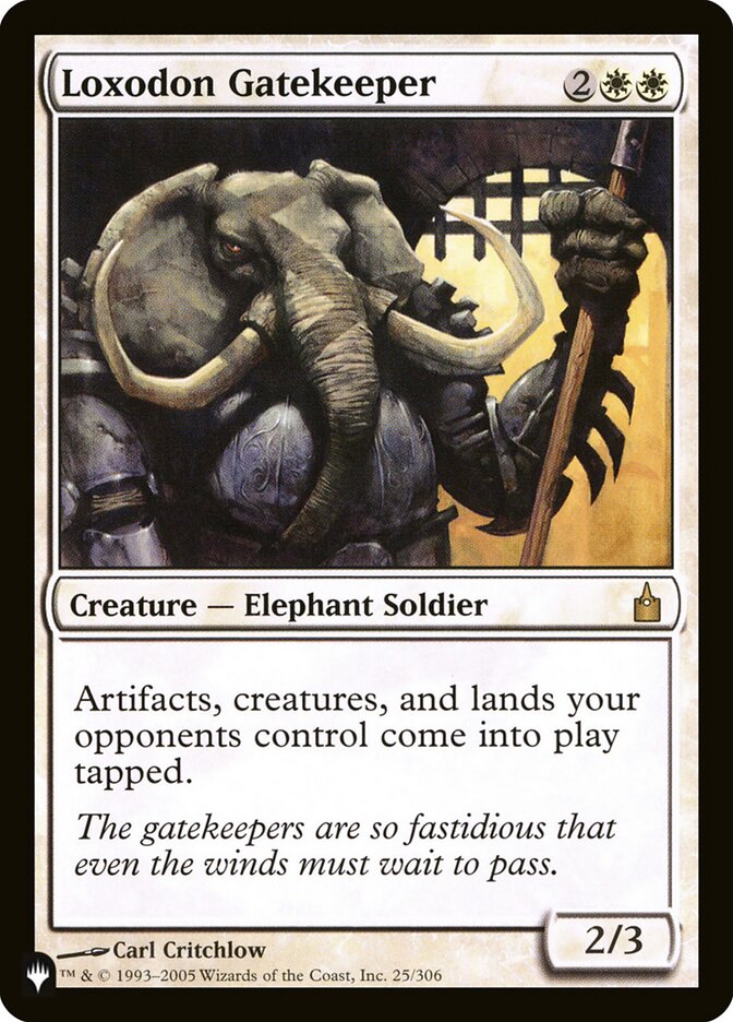 Loxodon Gatekeeper [The List] - Magic: The Gathering - Card Brawlers | Quebec | Canada |