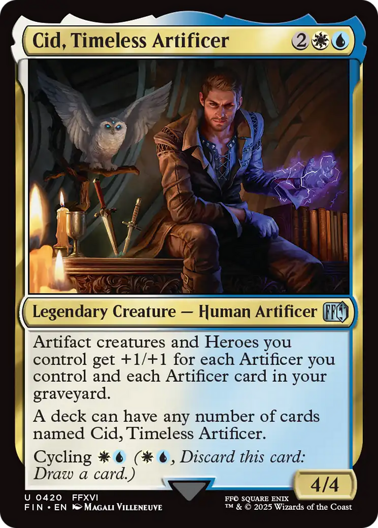 Cid, Timeless Artificer (0420) [FINAL FANTASY] - Magic: The Gathering - Card Brawlers | Quebec | Canada |