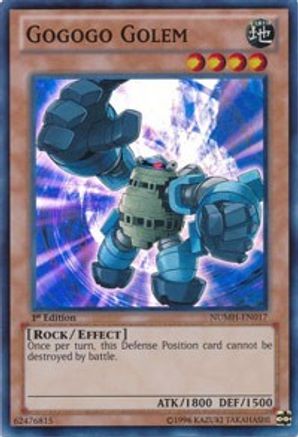 Gogogo Golem [NUMH-EN017] Super Rare - Yu-Gi-Oh! - Card Brawlers | Quebec | Canada |