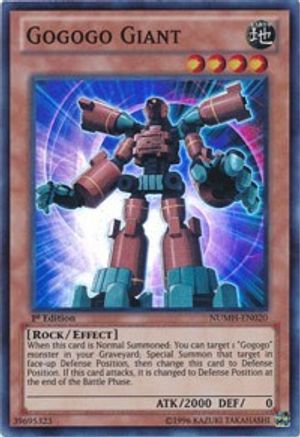 Gogogo Giant [NUMH-EN020] Super Rare - Yu-Gi-Oh! - Card Brawlers | Quebec | Canada |