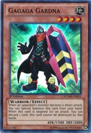 Gagaga Gardna [NUMH-EN021] Super Rare - Yu-Gi-Oh! - Card Brawlers | Quebec | Canada |