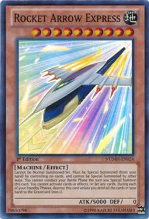 Rocket Arrow Express [NUMH-EN024] Super Rare - Yu-Gi-Oh! - Card Brawlers | Quebec | Canada |