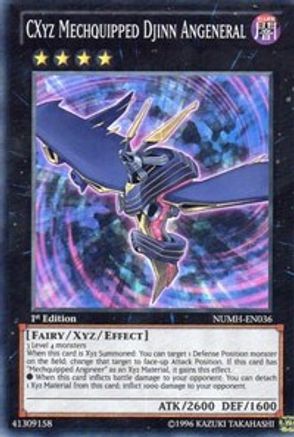 CXyz Mechquipped Djinn Angeneral [NUMH-EN036] Super Rare - Yu-Gi-Oh! - Card Brawlers | Quebec | Canada |