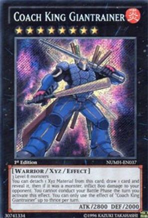 Coach King Giantrainer [NUMH-EN037] Secret Rare - Yu-Gi-Oh! - Card Brawlers | Quebec | Canada |