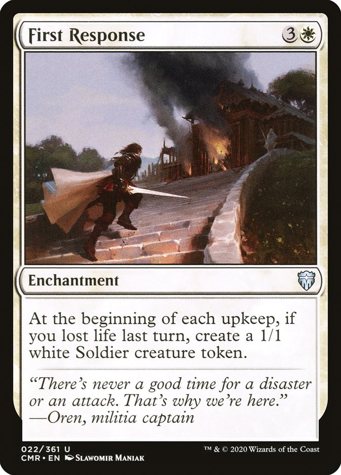 First Response [Commander Legends] - Magic: The Gathering - Card Brawlers | Quebec | Canada |