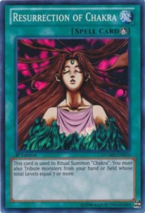 Resurrection of Chakra [NUMH-EN053] Super Rare - Yu-Gi-Oh! - Card Brawlers | Quebec | Canada |