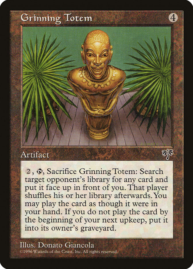 Grinning Totem [Mirage] - Magic: The Gathering - Card Brawlers | Quebec | Canada |