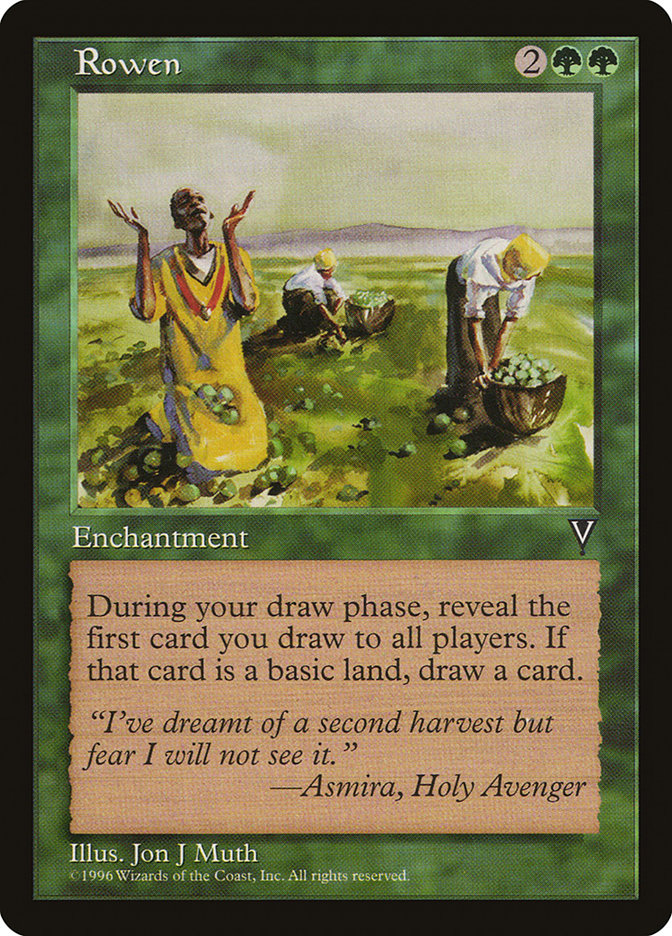 Rowen [Visions] - Magic: The Gathering - Card Brawlers | Quebec | Canada |
