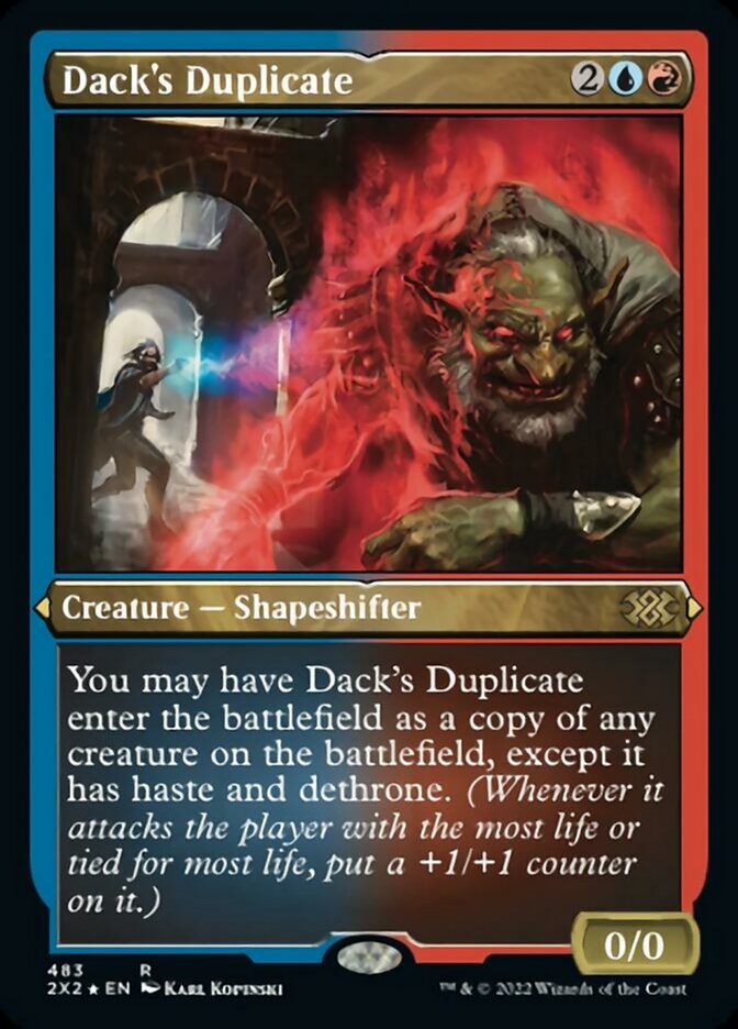Dack's Duplicate (Foil Etched) [Double Masters 2022] - Magic: The Gathering - Card Brawlers | Quebec | Canada |