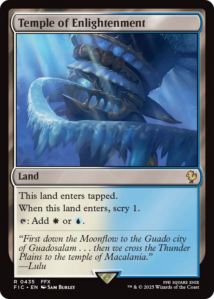 Temple of Enlightenment [FINAL FANTASY Commander] - Magic: The Gathering - Card Brawlers | Quebec | Canada |