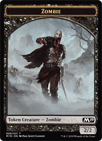 Zombie // Thopter Double-Sided Token (Game Night) [Core Set 2019 Tokens] - Magic: The Gathering - Card Brawlers | Quebec | Canada |