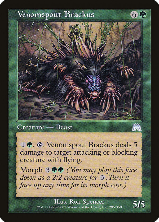 Venomspout Brackus [Onslaught] - Magic: The Gathering - Card Brawlers | Quebec | Canada |