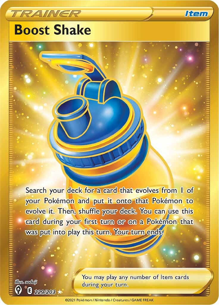 Boost Shake (229/203) [Sword & Shield: Evolving Skies] - Pokémon - Card Brawlers | Quebec | Canada |