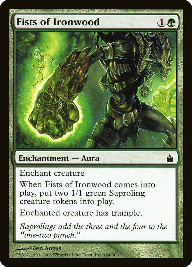 Fists of Ironwood [Ravnica: City of Guilds] - Magic: The Gathering - Card Brawlers | Quebec | Canada |