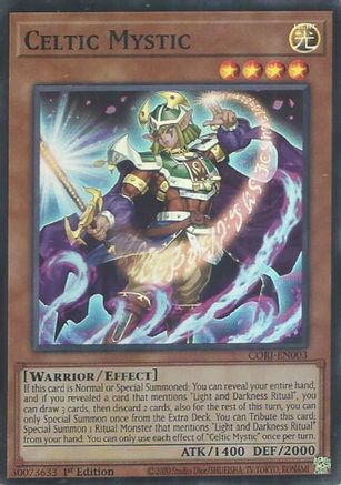 Celtic Mystic (CORI-EN003) Super Rare