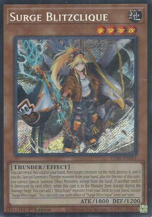 Surge Blitzclique (CORI-EN011) Secret Rare