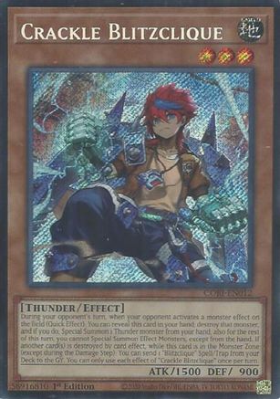 Crackle Blitzclique (CORI-EN012) Secret Rare