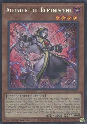 Aleister the Reminiscent (CORI-EN015) Secret Rare