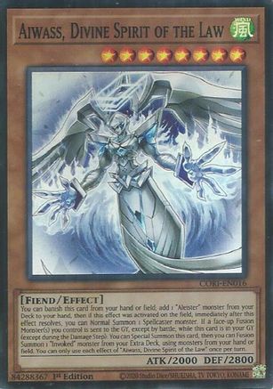 Aiwass, Divine Spirit of the Law (CORI-EN016) Super Rare