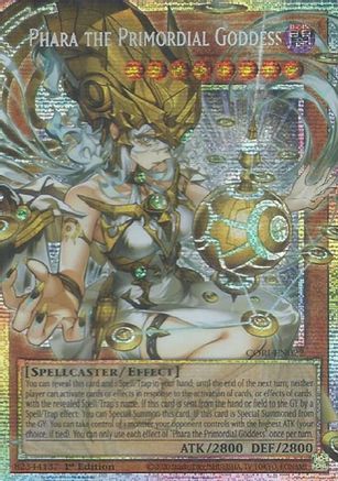 Phara the Primordial Goddess (Starlight Rare) (Extended Art) (CORI-EN022) Starlight Rare