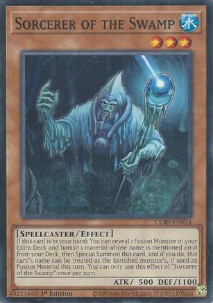 Sorcerer of the Swamp (CORI-EN024) Common / Short Print