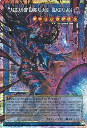 Magician of Dark Chaos - Black Chaos (Extended Art) (CORI-EN027) Ultra Rare