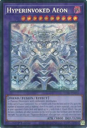 Hyperinvoked Aeon (CORI-EN033) Secret Rare