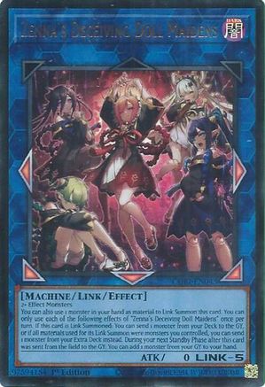 Zenna's Deceiving Doll Maidens (CORI-EN043) Ultra Rare