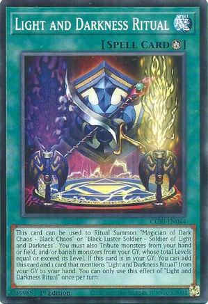 Light and Darkness Ritual (CORI-EN044) Common / Short Print
