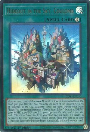 Hideout in the Sky, Coulomb (CORI-EN050) Ultra Rare