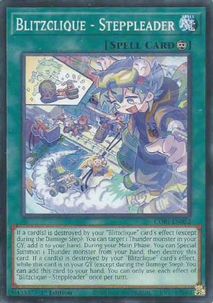 Blitzclique - Steppleader (CORI-EN052) Common / Short Print