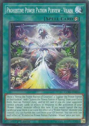 Prohibitive Power Patron Purview - Vilaea (CORI-EN055) Common / Short Print